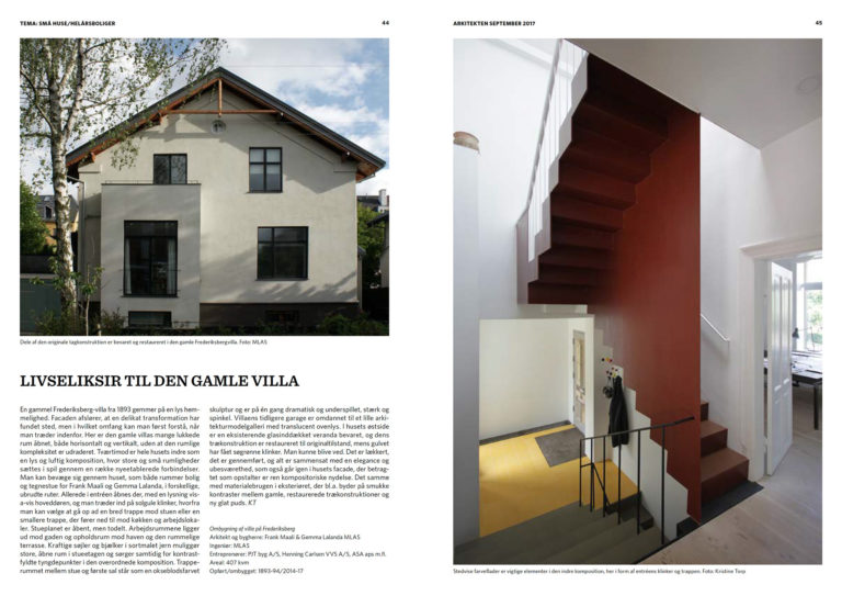 Spread from Arkitekten by Adrian Täckman