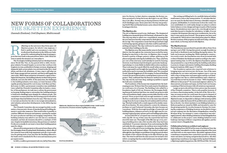 Spread from Nordic Journal of Architecture