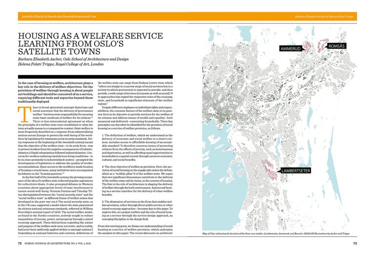 Spread from Nordic Journal of Architecture by Adrian Täckman